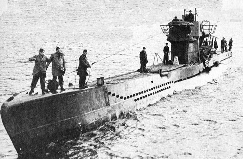 U-1206. Imagen: WarHistory